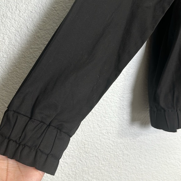 Halston Women’s Size XXLarge Black Gold Button Front Military Jacket NWT - Picture 4 of 11